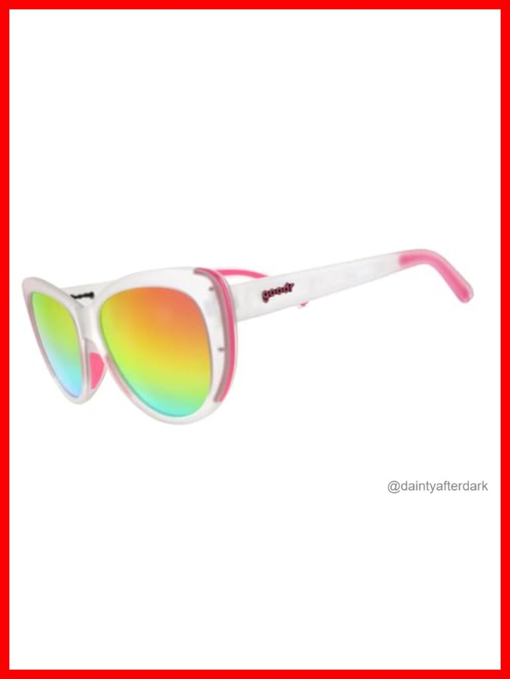 Polarized Cat Eye Sport Sunglasses UV400 Medium Coverage